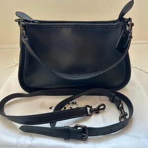 Coach Bag with Gunmetal Hardware